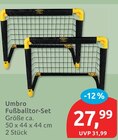 Fußballtor-Set von Umbro im aktuellen budni Prospekt