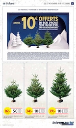 Offre Sapin Nordmann dans le catalogue Intermarché du moment à la page 3