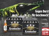 Aktuelle Krombacher Angebote bei E center in Hückelhoven Aktuelles Krombacher Pils Angebot bei E center in Hückelhoven ab 11,99 €