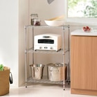 Castorama Anglet - Promo Étagère garde manger en acier H. 90,2 x L. 59,2 x P. 34,2 cm Promo Étagère garde manger en acier H. 90,2 x L. 59,2 x P. 34,2 cm à 32,90 € dans le catalogue Castorama à Anglet