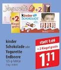 Kinder Schokolade bei famila Nordost im Neustadt Prospekt für 1,11 €