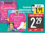 Slipeinlagen im EDEKA Prospekt Slipeinlagen von Carefree im aktuellen EDEKA Prospekt für 1,99 €