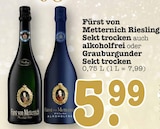 Riesling Sekt trocken bei E center im Mainz Prospekt für 5,99 €