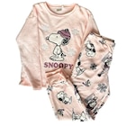 Pyjama femme - PEANUTS en promo chez Carrefour Goussainville à 19,99 €