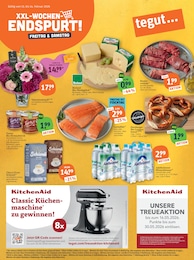 tegut Lachs im Prospekt 