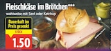 Fleischkäse im Brötchen für 1,50 € bei E center im Angebot Fleischkäse im Brötchen im aktuellen E center Prospekt