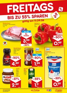 Schweinefleisch im aktuellen Netto Marken-Discount Prospekt (Remscheid) Schweinefleisch im Netto Marken-Discount Prospekt "Aktuelle Angebote" mit 73 Seiten (Remscheid)