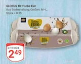 Aktuelle Eier Angebote bei GLOBUS in Leipzig Aktuelles 10 frische Eier Angebot bei GLOBUS in Leipzig ab 2,49 €
