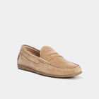 Mocassins en cuir daim sable homme en promo chez La Halle Reims à 35,99 €