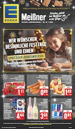 EDEKA Prospekt "Wir lieben Lebensmittel!" für Schöneck, 28 Seiten, 23.12.2024 - 28.12.2024