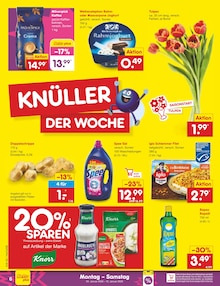 Tulpen im aktuellen Netto Marken-Discount Prospekt (Rostock) Tulpen im Netto Marken-Discount Prospekt "Aktuelle Angebote" mit 59 Seiten (Rostock)