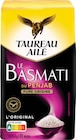 Riz basmati du penjab - TAUREAU AILÉ en promo à 4,20 € chez Intermarché Super Riz basmati du penjab - TAUREAU AILÉ dans le catalogue Intermarché Super