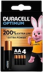 Optimum 4x AA oder Lithium 2032 Knopfzelle Angebote von Duracell bei REWE Oldenburg für 4,99 €