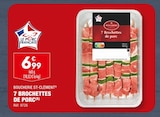 Promo 7 Brochettes de Porc à 6,99 € dans le catalogue Aldi à Le Quesnoy