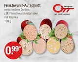 Fleischwurst natur bei V-Markt im Rottenburg Prospekt für 0,99 €