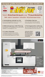 Möbel Inhofer Küchenzeile im Prospekt Möbel Inhofer Küchenzeile im Prospekt