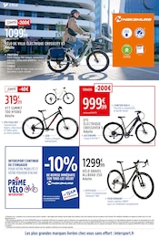 Cheminée Électrique Angebote im Prospekt "ENGAGÉS POUR UNE RENTRÉE SPORTIVE MOINS CHÈRE." von Intersport auf Seite 30