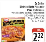 Die Ofenfrische Pizza bei nah und gut im Prospekt "" für 2,22 €