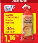 Brioche tranchée à Lidl dans Pouilly-les-Nonains Brioche tranchée à Lidl dans Pouilly-les-Nonains