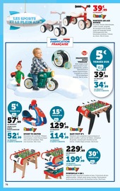 Baby-Foot Angebote im Prospekt "MISSION SPÉCIALE : Noël à prix bas" von Hyper U auf Seite 76