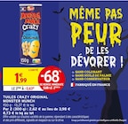 Tuiles crazy original - Monster Munch - Intermarché Hyper Tuiles crazy original - Monster Munch à 0,63 € dans le catalogue Intermarché Hyper