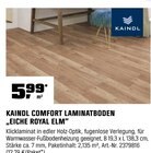 Aktuelle Laminat Angebote bei OBI in Pforzheim Aktuelles Comfort Laminatboden 'Eiche Royal Elm' Angebot bei OBI in Pforzheim ab 12,79 €