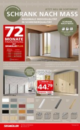 Segmüller Kleiderschrank im Prospekt 