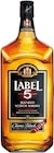 Blended Scotch Whisky Angebote von Label 5 bei REWE Heidenheim für 12,99 €