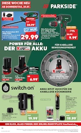 Akku-Heckenschere Angebot im aktuellen Kaufland Prospekt auf Seite 46