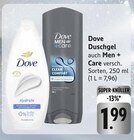 Duschgel Angebote von Dove bei E center Albstadt für 1,99 €