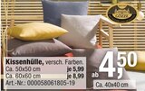 Aktuelles Kissenhülle Angebot bei Opti-Wohnwelt in Bremen ab 4,50 €