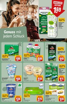 Eier im aktuellen REWE Prospekt (Ingolstadt) Eier im REWE Prospekt "Dein Markt" mit 34 Seiten (Ingolstadt)