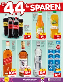 Cola im aktuellen Netto Marken-Discount Prospekt (Koblenz) Cola im Netto Marken-Discount Prospekt "Aktuelle Angebote" mit 60 Seiten (Koblenz)