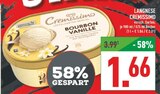 Cremissimo Bourbon Vanille im Angebot bei Marktkauf in Hemer Cremissimo Bourbon Vanille Angebote von Langnese bei Marktkauf Hemer für 1,66 €