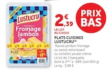 Plats cuisinés - Lustucru en promo chez U Express Plats cuisinés - Lustucru dans le catalogue U Express