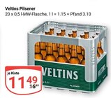 Pilsener Angebote von Veltins bei GLOBUS St. Ingbert für 11,49 €