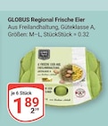 Regional Frische Eier Angebote von Globus bei GLOBUS Leipzig für 1,89 €