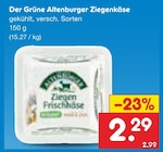 Ziegenkäse Angebote von Der Grüne Altenburger bei Netto Marken-Discount Bad Oeynhausen für 2,29 €