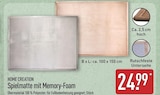 Spielmatte mit Memory-Foam von Home Creation im aktuellen ALDI Nord Prospekt für 24,99 €