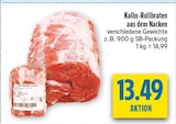 Aktuelles Kalbs-Rollbraten aus dem Nacken Angebot bei diska in Chemnitz ab 13,49 €