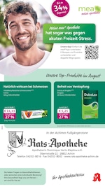 mea - meine apotheke Apotheken Prospekt der aktuellen Woche mit 4 Seiten, gültig von 01.08.2026 bis 31.08.2026, in Thedinghausen und Umgebung Aktueller mea - meine apotheke Apotheken Prospekt in Thedinghausen und Umgebung, "Unsere August-Angebote" mit 4 Seiten, 01.08.2026 - 31.08.2026