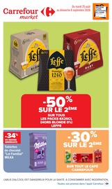 Catalogue Carrefour Market à Troyes cette semaine, valable du 25/08/2026 au 06/09/2026 Prospectus Carrefour Market à Troyes, "Carrefour market", 19 pages de promos valables du 25/08/2026 au 06/09/2026