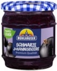 Schwarze Johannisbeere Konfitüre von Mühlhäuser für 1,69 € bei Kaufland im Angebot Schwarze Johannisbeere Konfitüre von Mühlhäuser im aktuellen Kaufland Prospekt