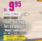 Feinsteinzeug Terrassenplatte Wanda Sabbia im Angebot bei Hornbach in Bietigheim-Bissingen Feinsteinzeug Terrassenplatte Wanda Sabbia Angebote bei Hornbach Bietigheim-Bissingen für 8,95 €