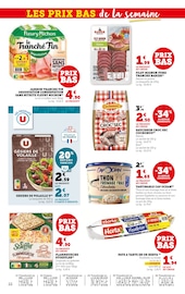 Promotion Fromage râpé dans le prospectus Hyper U, valable du 01/07/2025 au 13/07/2025 Promo Fromage râpé dans le catalogue Hyper U du moment à la page 22