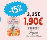 L'abricot - POPOTE dans le catalogue Naturalia