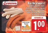 EDEKA Geldern - Rostbratwurst Angebot im Prospekt Rostbratwurst bei EDEKA im Geldern Prospekt für 1,00 €