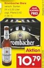 Aktuelle Krombacher Angebote bei Netto Marken-Discount in Neumünster Aktuelles Biere Angebot bei Netto Marken-Discount in Neumünster ab 10,79 €