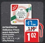 Delikatess-Frischwurst-Aufschnitt von Gut&Günstig im aktuellen EDEKA Prospekt