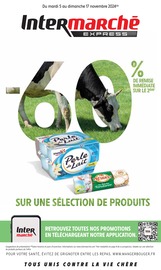 Catalogue Supermarchés Intermarché en cours à Courbevoie et alentours, "-60% DE REMISE IMMÉDIATE SUR LE 2ÈME SUR UNE SÉLECTION DE PRODUITS", 24 pages, 05/11/2024 - 17/11/2024